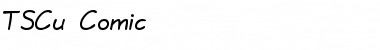 TSCu_Comic Normal Font Title Preview