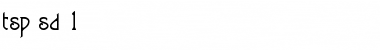 tsp sd 1 Regular Font Title Preview