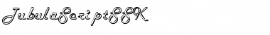 TubulaScriptSSK Regular Font Title Preview