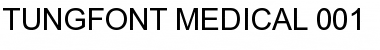 tungfont medical 001 Regular Font Title Preview