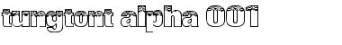 tungtont alpha 001 Regular Font Title Preview