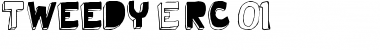 Tweedy_Erc_01 Regular Font Title Preview