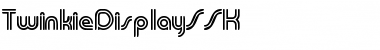 TwinkieDisplaySSK Regular Font Title Preview