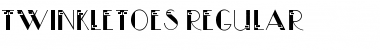 TwinkleToes Regular Font Title Preview