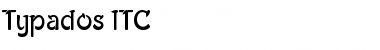 Typados ITC Regular Font Title Preview