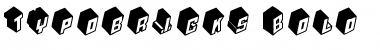 Typobricks-Bold Regular Font Title Preview