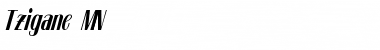 Tzigane MN Regular Font Title Preview