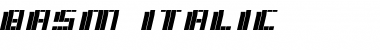 basm Italic Font Title Preview