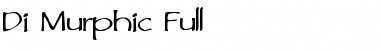 Di Murphic Full Regular Font Title Preview