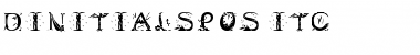 DinitialPos ITC Regular Font Title Preview