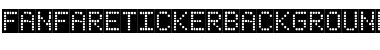 Fanfare Ticker Background Regular Font Title Preview