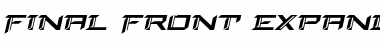 Final Front Expanded Italic Expanded Italic Font Title Preview