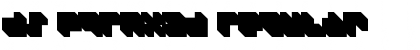 DS P9RMX3D Regular Font Title Preview