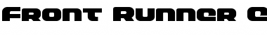 Front Runner Expanded Expanded Font Title Preview