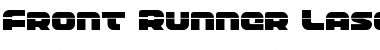 Front Runner Laser Regular Font Title Preview
