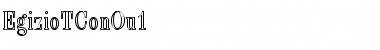 EgizioTConOu1 Regular Font Title Preview