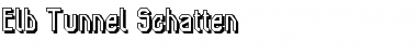 Elb-Tunnel Schatten Regular Font Title Preview