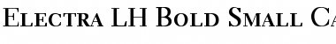 Electra LH RegularSC Bold Font Title Preview