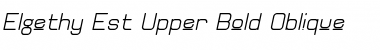 Elgethy Est Upper Bold Regular Font Title Preview