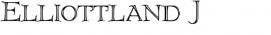 Elliottland J Crackers Font Title Preview