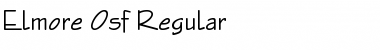 Elmore-Osf Regular Font Title Preview
