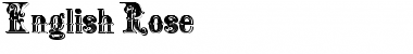 English Rose Regular Font Title Preview