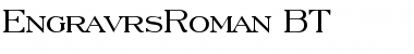 EngravrsRoman BT Regular Font Title Preview
