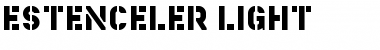 Estenceler Light Font Title Preview