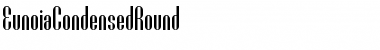 EunoiaCondensedRound Regular Font Title Preview