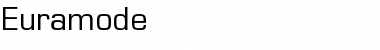 Euramode Regular Font Title Preview