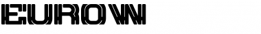 EUROW Regular Font Title Preview