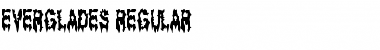 Everglades Regular Font Title Preview