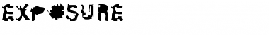 Exposure Regular Font Title Preview
