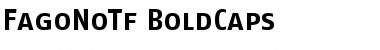 FagoNoTf Bold Font Title Preview