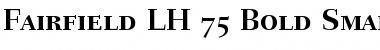 Fairfield LH MediumSC Bold Font Title Preview