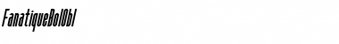 FanatiqueBolObl Regular Font Title Preview