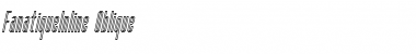 FanatiqueInline Oblique Font Title Preview