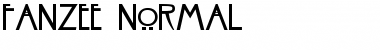 Fanzee Normal Font Title Preview