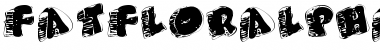 FatFloralphabetXperimental Regular Font Title Preview