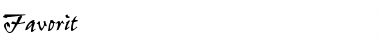 Favorit Regular Font Title Preview