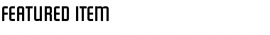 Featured Item Medium Font Title Preview
