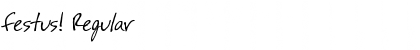 festus! Regular Font Title Preview