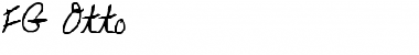 FG Otto Regular Font Title Preview