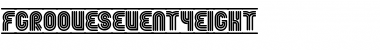 Fgroove Regular Font Title Preview