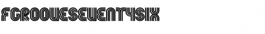 Fgroove Regular Font Title Preview