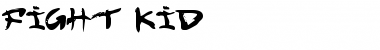 Fight Kid Regular Font Title Preview