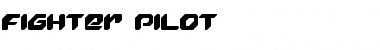 Fighter Pilot Regular Font Title Preview