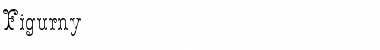 Figurny Regular Font Title Preview