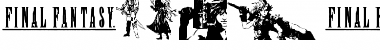 final fantasy elements Regular Font Title Preview