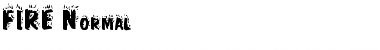 FIRE Normal Font Title Preview